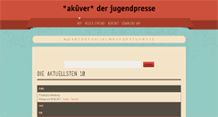 Desktop Screenshot of akv.jmmv.de