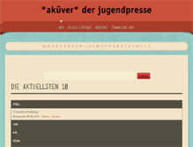 Tablet Screenshot of akv.jmmv.de